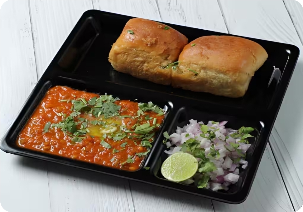 Cheese Pav Bhaji